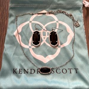 Kendra Scott Set- Dani Drop Earrings and Elisa Necklace